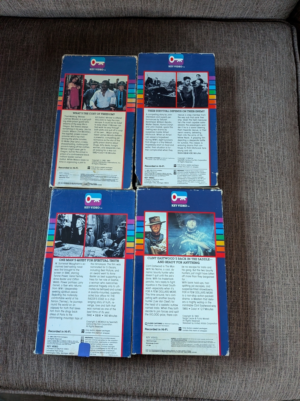 Key Video VHS Lot - Picture 6 of 6